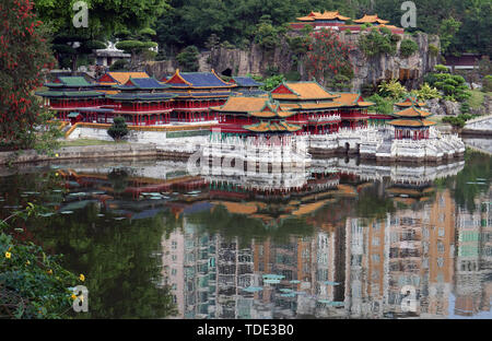 Fairview chinesische Architekturmodell Stockfoto