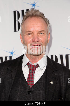 67. jährlichen BMI Pop Awards mit: Sting, Gordon Sumner Wo: Beverly Hills, Kalifornien, USA, wenn: 15. Mai 2019 Credit: FayesVision/WENN.com Stockfoto