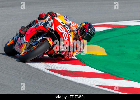 Jorge Lorenzo. Grand Prix von Katalonien MotoGP am Schaltkreis von Katalonien. Barcelona, Spanien, Juni, 2019 Stockfoto