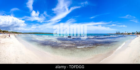 Strand von Sa Coma auf Mallorca, Spanien Stockfoto