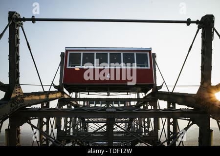 Wiener Riesenrad, oder Riesenrad (Wiener Riesenrad) in Wien, Österreich Stockfoto