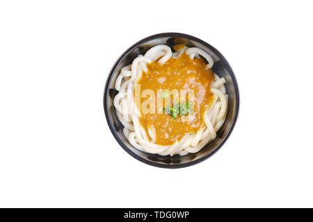 Butter, Miso, gegrillten Ramen. Stockfoto