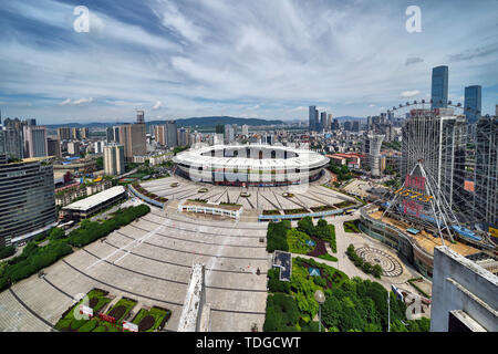 Changsha: Helong Stadium Stockfoto