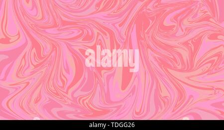 Hell abstrakt Hintergrund. Pink Wave unscharfes Bild. Stock Vektor