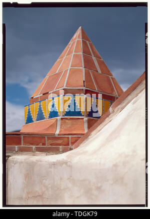 Northwest Pinnacle - Death Valley Ranch, Chimes Tower, Death Valley Junction, Inyo County, CA Stockfoto