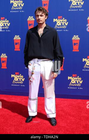 Los Angeles, CA, USA. 15 Juni, 2019. LOS ANGELES - 15.Juni: Brandon Thomas Lee im 2019 MTV Movie & TV Auszeichnungen bei den Barker Hangar am 15. Juni 2019 in Santa Monica, CA bei der Ankunft für 2019 MTV Movie und TV Awards - Teil 2, Barker Hangar, Los Angeles, CA 15 Juni, 2019. Credit: Priscilla Grant/Everett Collection/Alamy leben Nachrichten Stockfoto