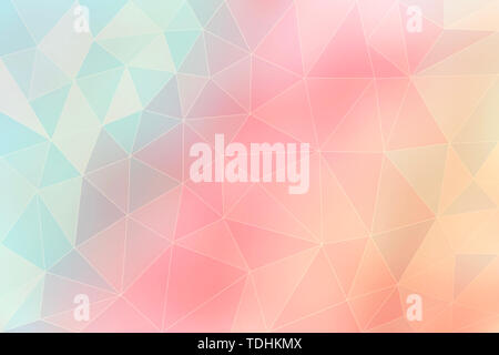 Abstrakte farbenfrohe Hintergrund mit Farbverlauf Dreiecke und geometrische Formen Stockfoto