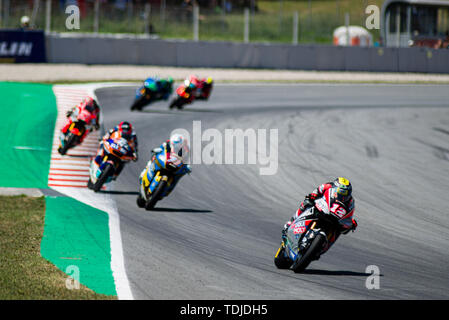 16. Juni 2019, Circuit de Barcelona-Catalunya, Montmelo, Barcelona, Spanien; MotoGP von Katalonien, Race Day; Pablo Guillen/Alamy Stockfoto