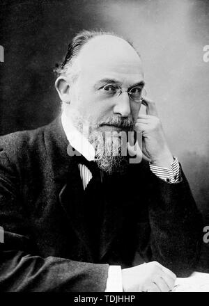 Eric Satie, Eric Alfred Leslie Satie (1866 - 1925), Erik Satie, französischer Komponist und Musiker Stockfoto