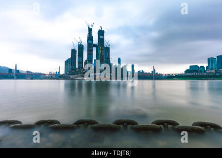 Chaotianmen, Chongqing Stockfoto