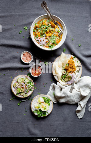 Hühnchen-Curry Stockfoto