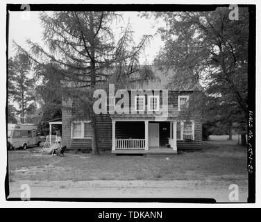 Alte General Store (35), Höhe, auf der Suche nach Südwesten - whitesbog Dorf und Moosbeere-sumpf, whitesbog Straße, Pemberton, Burlington County, New Jersey Stockfoto