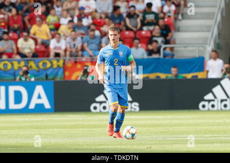 Lodz, Polen. 15 Juni, 2019. Valerii Bondar (UKR) Fußball: FIFA U-20 WM Polen 2019 Finale zwischen der Ukraine 3-1 Korea Rep am Stadion in Lodz Lodz, Polen. Credit: MUTSU KAWAMORI/LBA/Alamy leben Nachrichten Stockfoto