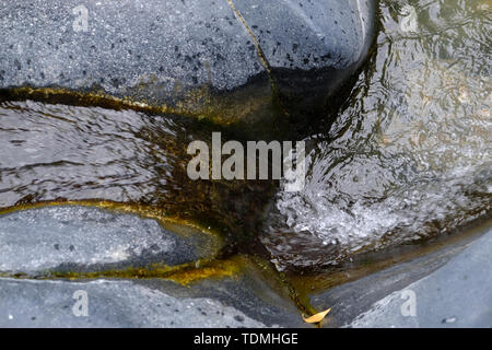 Alcantara Schlucht, Sizilien, Italien Stockfoto
