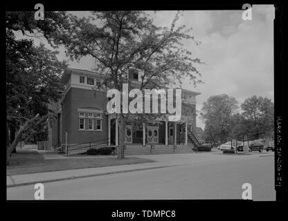 Blick von Nordosten - nationalen Heimat für Behinderte freiwillige Soldaten, Marion Zweig, Gebäude Nr. 47, 1700 East 38th Street, Marion, Grant County, IN; US-Veterans Affairs Stockfoto
