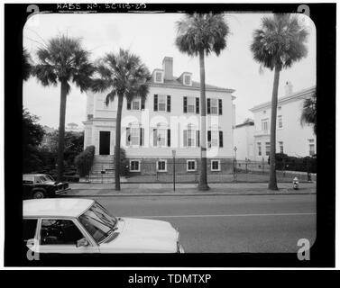 Photogrammetrische BILD - Süd, VORNE, Höhe - William Washington House, 8 South Battery Street, Charleston, Charleston County, SC; Preis, Virginia B, Sender Stockfoto