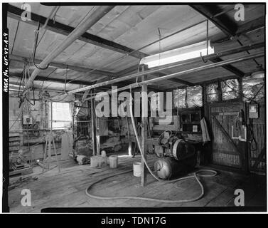 - Park Utah Mining Company - keetley Grubengebäude, Machine-Welding Shop, 1 Meilen östlich der USA 40 bei Keetley, Heber City, Wasatch County, UT Stockfoto