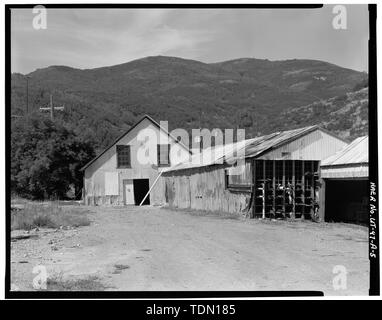 - Park Utah Mining Company - keetley Grubengebäude, Machine-Welding Shop, 1 Meilen östlich der USA 40 bei Keetley, Heber City, Wasatch County, UT Stockfoto