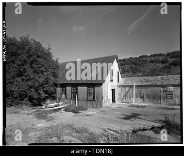 - Park Utah Mining Company - keetley Grubengebäude, Machine-Welding Shop, 1 Meilen östlich der USA 40 bei Keetley, Heber City, Wasatch County, UT Stockfoto