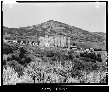 - Park Utah Mining Company - keetley Grubengebäude, Wohngebiet, 1 Meilen östlich der USA 40 bei Keetley, Heber City, Wasatch County, UT Stockfoto