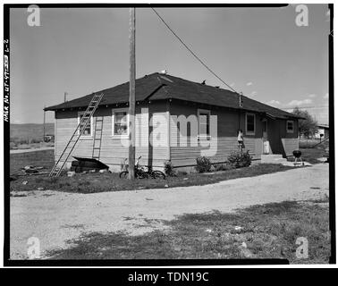 - Park Utah Mining Company - keetley Grubengebäude, das Superintendentenhaus, 1 Meilen östlich der USA 40 bei Keetley, Heber City, Wasatch County, UT Stockfoto