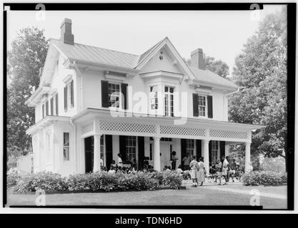 Blick von der Höhe, Blick von Nordosten - Frederick Douglass House, 1411 W Straße, südöstlich, Washington, District of Columbia, DC Stockfoto