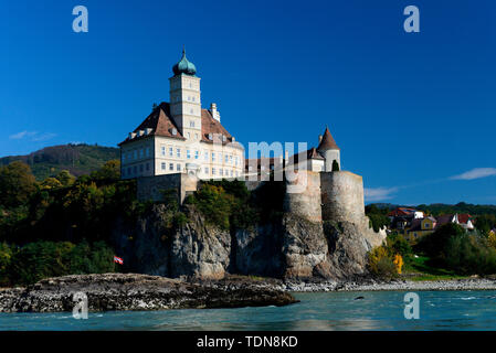 Schloss Schönbühel an der Donau, Wachau, Niederösterreich, Oesterreich, Oesterreich, Europa Stockfoto