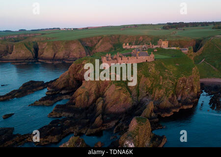 Dunnottar Castle, Aberdeenshire, Schottland, Großbritannien Stockfoto