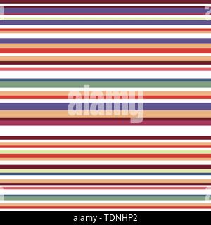 Bunt gestreiften Abstract Background, variable Breite. Streifen aus horizontalen Linien. Design für Einrichtung, Abdeckung, Drucke Stock Vektor