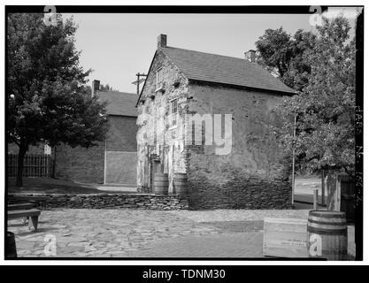 Blick von Süden, Südosten und hinteren Seitenwänden. - Weißer Saal, Potomac Street, Harpers Ferry, Jefferson County WV; Anderson, William; Lindstrom, F J, Sender Stockfoto