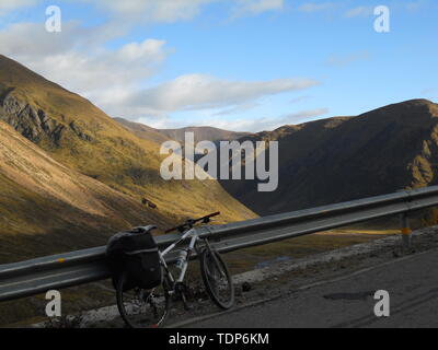 Sichuan-Tibet reiten Landschaft Stockfoto