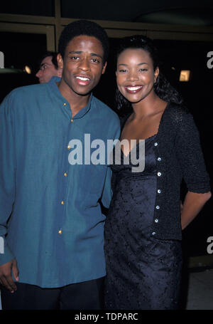 November 11, 1998, Los Angeles, CA, USA; Schauspieler DULE HILL mit GABRIELLE UNION@' ich noch weiß, was du letzten Sommer 'Premiere. tat. (Bild: Chris Delmas/ZUMA Draht) Stockfoto