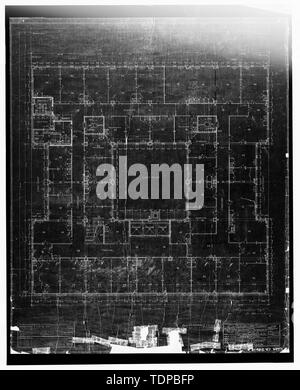 Kopie der Zeichnung (Ort der ursprünglichen unbekannt) MacDonald und Applegarth, Architekten, Mai 1912, Fifth Floor Plan - Holbrook Gebäude, 58 Sutter Street, San Francisco, San Francisco County, CA Stockfoto