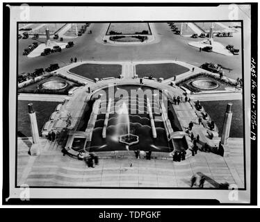März 14, 1932, Fotograf unbekannt Blick nach Norden während der BAUPHASE - Cincinnati Union Terminal, 1301 Western Avenue, Cincinnati, Hamilton County, OH Stockfoto