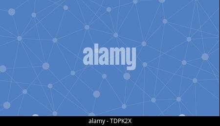 Internetzugang, molekulare Abstrakt Hintergrund. Sinn für Wissenschaft und Technologie Grafik Design. Vektor. Stock Vektor