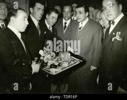 Essen Fair am Circo Massimo, Rom, Italien 1940 Stockfoto