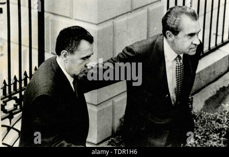 Nixon-Gromiko Gespräche im Weißen Haus, Washington DC, USA 1970 Stockfoto