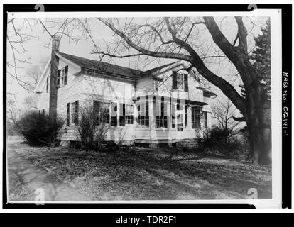 Foto: Foto: Steckel Fotografen, 10. Februar 1973. Original drucken im Feld Datensätze. Südwesten Höhe. - Abbott-Page Haus, Mason Road, State Route 13 Nähe, Mailand, Erie County, OH Stockfoto