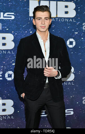 Abel Regen besucht die 'Men In Black International' Weltpremiere auf AMC Loews Lincoln Square 13 Am 11. Juni 2019 in New York City. Stockfoto