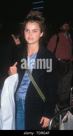Jun 12, 1999 - Los Angeles, Kalifornien, USA - Keri Russell Anreisen nach LAX (Los Angeles International Airport (Credit Bild: Chris Delmas/ZUMA Draht) Stockfoto