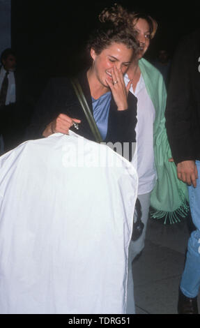 Jun 12, 1999 - Los Angeles, Kalifornien, USA - Keri Russell Anreisen nach LAX (Los Angeles International Airport (Credit Bild: Chris Delmas/ZUMA Draht) Stockfoto
