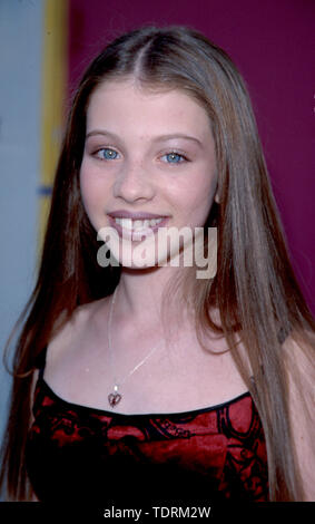 Apr 19, 1997, Los Angeles, CA, USA; MICHELLE TRANCHTENBERG @ Der junge Sterne Auszeichnungen .. (Bild: Â© Chris Delmas/ZUMA Draht) Stockfoto