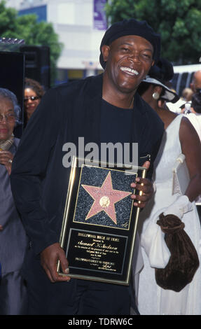 Darsteller Samuel Lee Jackson bekommt seinen Stern auf dem Hollywood Walk of Fame. (Bild: © Chris Delmas/ZUMA Draht) Stockfoto