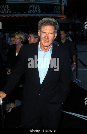 Jun 18, 2000, Los Angeles, CA, USA; Schauspieler Harrison Ford @ "Was liegt unter " Film Premiere.. (Bild: Chris Delmas/ZUMA Draht) Stockfoto