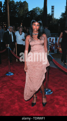 May 24, 2000, Los Angeles, CA, USA; Schauspieler TRINA MCGEE DAVIS @ "Nutty Professor II: The Klumps" Premiere. (Bild: Â© Chris Delmas/ZUMA Draht) Stockfoto