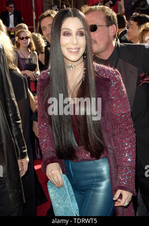 September 10, 2000, Los Angeles, CA, USA; Sänger/Schauspieler CHER @ 2000 Emmy Awards. (Bild: Â© Chris Delmas/ZUMA Draht) Stockfoto