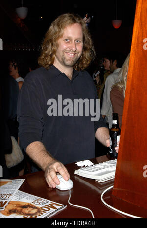 Okt 10, 2001; Los Angeles, CA, USA;! Autor/Regisseur Roger Avary @ der "Regeln des Spiels 'wrap Party (Credit Bild: © Chris Delmas/ZUMA Draht) Stockfoto