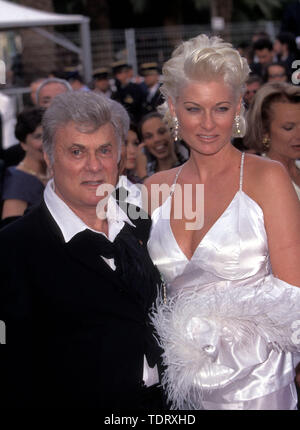 Juni 06, 2003, Los Angeles, CA, USA; Foto, Datum unbekannt. Schauspieler Tony Curtis und seine Frau Jill VANDENBERG.. (Bild: Chris Delmas/ZUMA Draht) Stockfoto