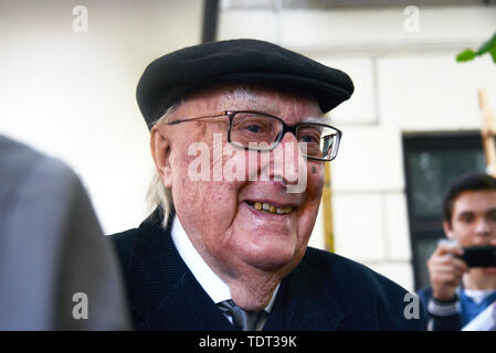 Rom, Italien. Juni, 2019 18. Auf dem Foto der Schriftsteller Andrea Camilleri Credit: Unabhängige Fotoagentur/Alamy leben Nachrichten Stockfoto