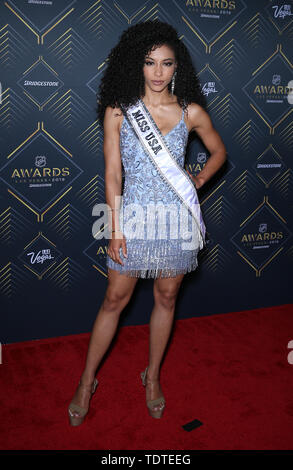 Juni 19, 2019 - Las Vegas, NV, USA - 19. Juni 2019 - Las Vegas, NV-Miss USA Cheslie Kryst. 2019 NHL Awards Red Carpet Ankünfte im Mandalay Bay Events Center. Photo Credit: MJT/AdMedia (Credit Bild: © Mjt/AdMedia über ZUMA Draht) Stockfoto